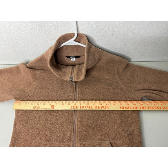 REI Co-Op Sweater Fleece Full Zip Brown Outdoor Jacket Mens Size Medium EUC - Picture 12 of 16